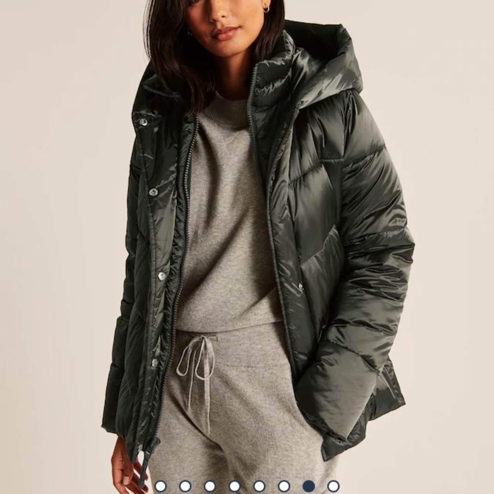 Abercrombie & Fitch Ultra Mid-Length Puffer